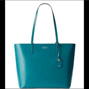 NWT Kate Spade Janie Medium Tote, evergreen